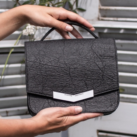 Allure Sauvage The Elegant One Top handle flap Pinatex Swiss Luxury